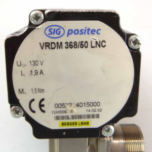 BERGER LAHR Schrittmotor VRDM368/50LNC GEB