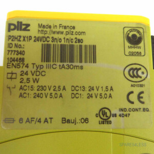 Pilz Sicherheitsschaltgerät P2HZ X1P 24VDC 3n/o 1n/c 2so 777340 GEB