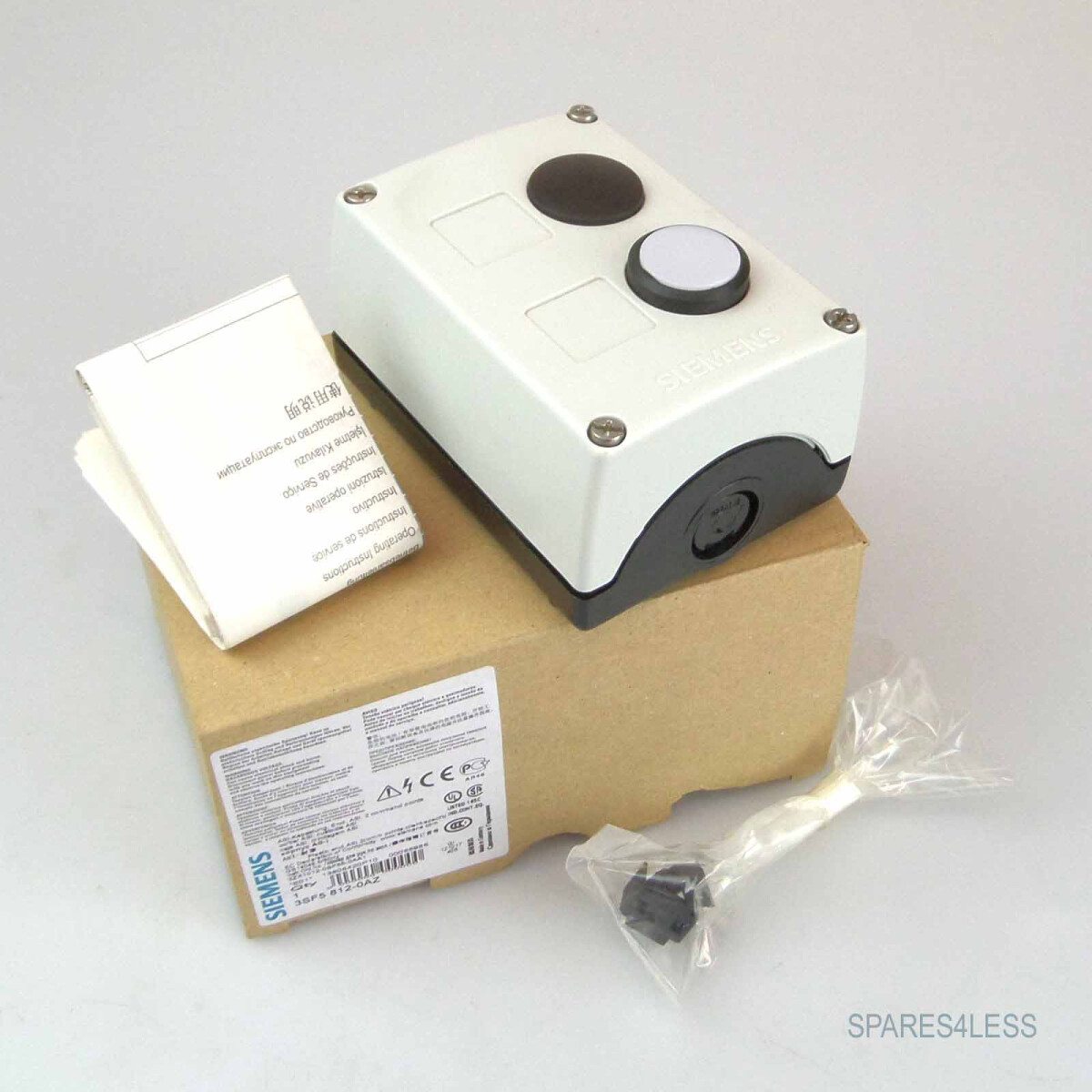 Siemens AS-Interface Gehäuse 3SF5 812-0AZ weiß/sc