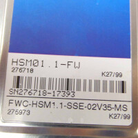 Indramat Speicher Modul HSM01.1-FW FWC-HSM1.1-SSE-02V35-MS GEB