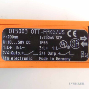 ifm electronic Reflexlichttaster OT5003 OTT-FPKG/US-100-IPF GEB