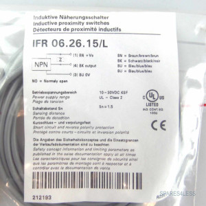 Baumer electric induktiver Näherungsschalter IFR 06.26.15/L OVP