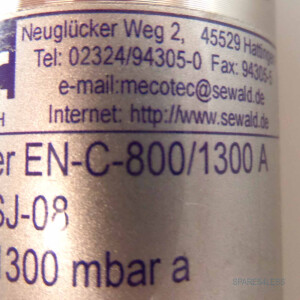 Mecotec Druckmessumformer EN-C-800/1300 A 800...1300 mbar a GEB