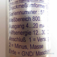 Mecotec Druckmessumformer EN-C-800/1300 A 800...1300 mbar a GEB
