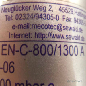 Mecotec Druckmessumformer EN-C-800/1300 A 800...1300 mbar a #K2 GEB