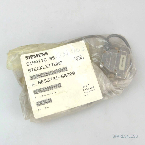Simatic S5 Steckleitung 6ES5 731-6AG00 OVP