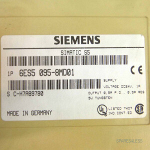 Simatic S5 CPU095 6ES5 095-8MD01 E-Stand: 03 #K2 GEB