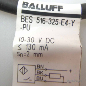 Balluff induktiver Sensor BES 516-325-E4-Y-PU NOV