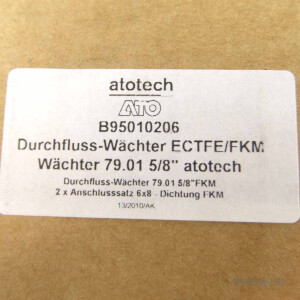 ATOTECH Durchfluss-Wächter ECTFE/FKM B95010206 OVP