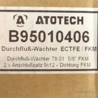 ATOTECH Durchfluss-Wächter ECTFE/FKM B95010406 OVP