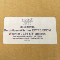 ATOTECH Durchfluss-Wächter ECTFE/EPDM B95010106 OVP
