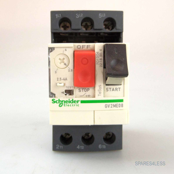Schneider Electric Motorschutzschalter GV2ME08 / 2,5-4A GEB