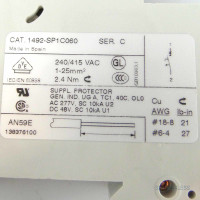 Allen Bradley Leistungsschalter 1492-SP1C060 Ser. C NOV