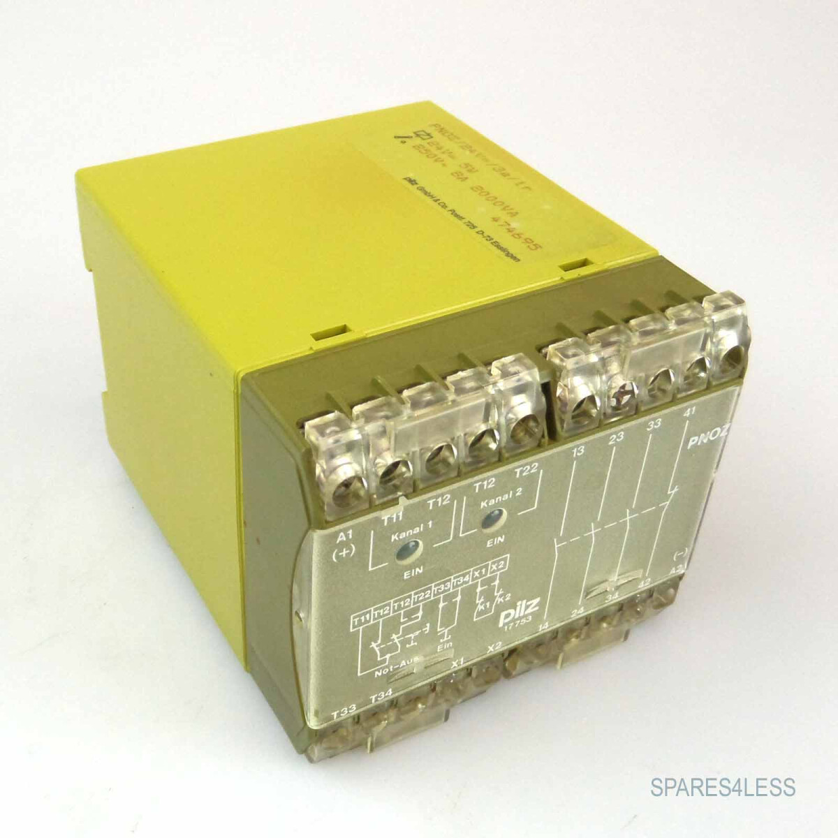 Pilz Sicherheitsrelais PNOZ/24V=/3a/1r 474695 GEB