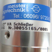 Meister Strömungstechnik Strömungswächter RVO/U-2/8 G1/2" VA Schließer 03XE2008XG15S NOV