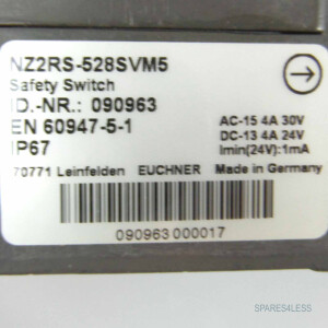 Euchner Einzelgrenztaster NZ2RS-528SVM5 090963 OVP