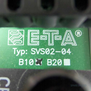 E-T-A Stromverteilungssystem SVS02-04 B10 GEB