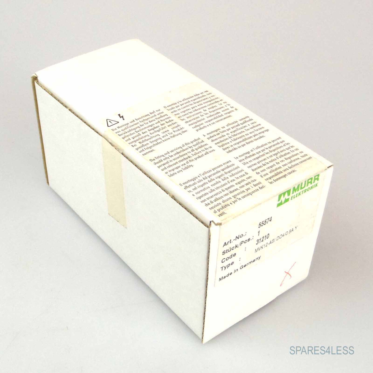 Murr elektronik Busmodul MVK12-ASI DO4/0,5A Y 55574 SIE