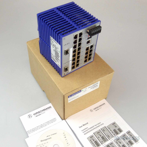 Hirschmann Rail Switch RS30-2402O6O6SDAP OVP