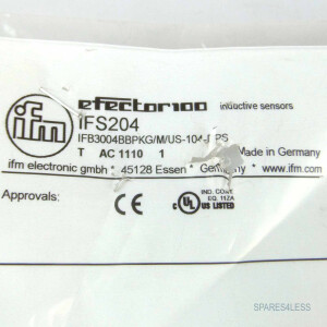 ifm efector induktiver Sensor IFS204 IFB3004BBPKG/M/US-104-DPS OVP