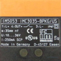 ifm efector induktiver Sensor IM5053 IMC3035-BPKG/US NOV