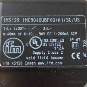 ifm efector induktiver Sensor IM5129 IMC3040UBPKG/K1/SC/US100DPS OVP