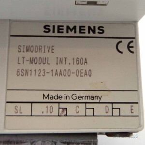 Simodrive 611 LT-Modul 6SN1123-1AA00-0EA0 Vers.C GEB