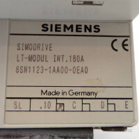 Simodrive 611 LT-Modul 6SN1123-1AA00-0EA0 Vers.C GEB