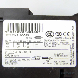 Siemens Leistungsschalter 3RV1421-1AA10 OVP