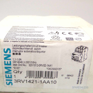 Siemens Leistungsschalter 3RV1421-1AA10 OVP