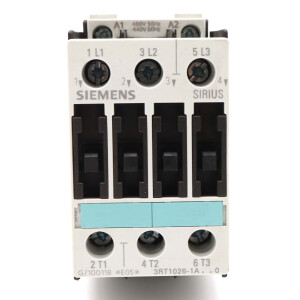Siemens Schütz 3RT1026-1AV00 400V/50Hz 440V/60Hz OVP