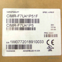 Yaskawa Frequenzumrichter Varispeed-F7 CIMR-F7U41P51F 2,8kVA OVP