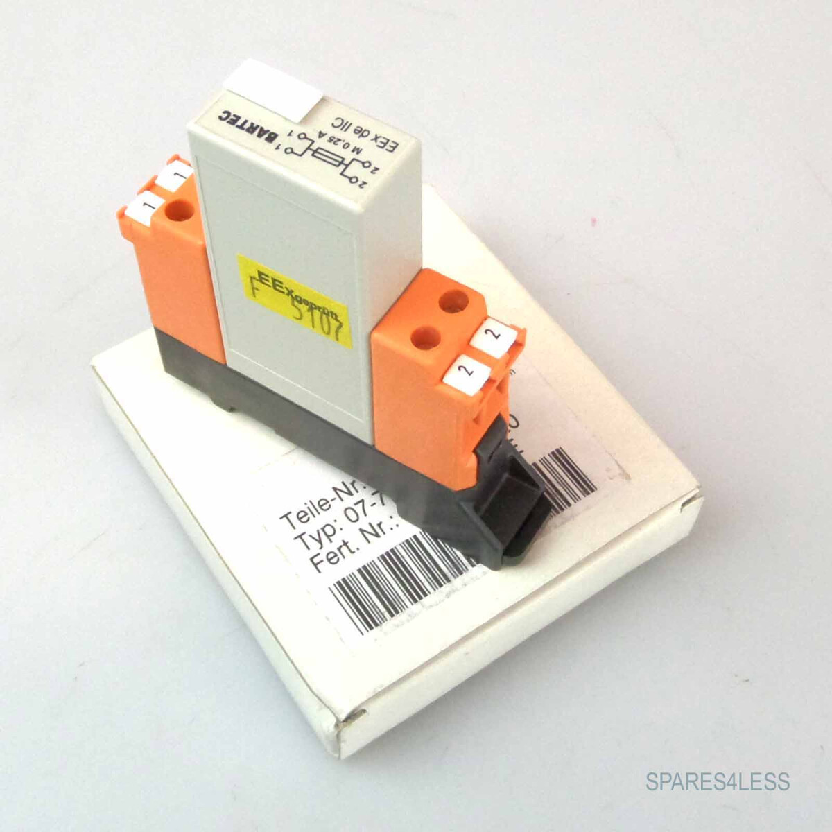 BARTEC Sicherung Typ 07-7311-61J2/9M20 117525 OVP