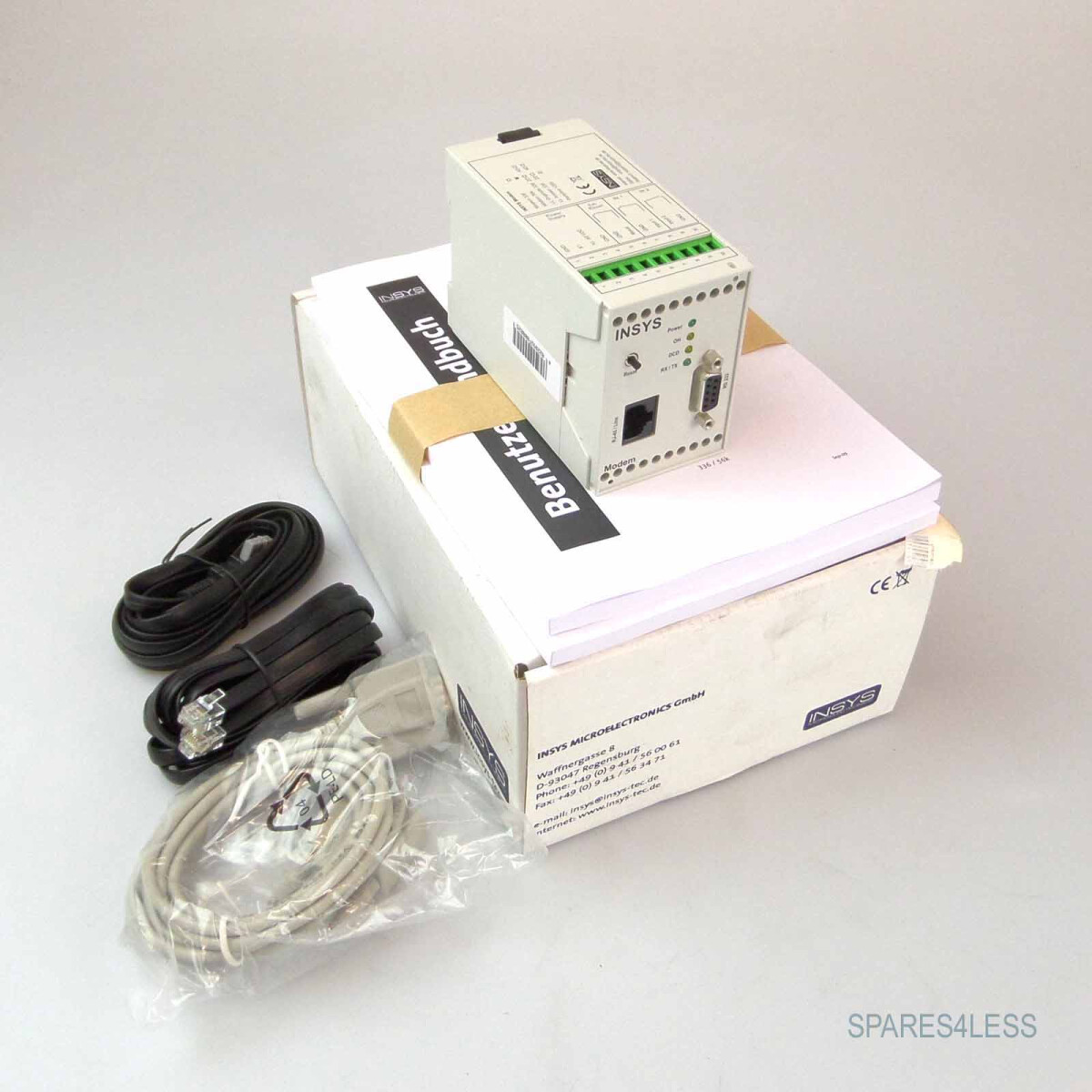 INSYS Industriemodem 56k 4.2 11-02-01-01-40.034 10083096 OVP