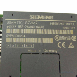 Simatic S7-400 Schnittstellenmodul 6ES7 963-2AA00-0AA0 NOV