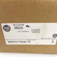 Allen Bradley Anschlusskabel 889DS-F8AB-15 Ser.B 15m OVP