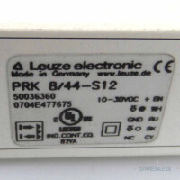 Leuze Reflexionslichtschranke PRK 8/44-S12 50036360 OVP