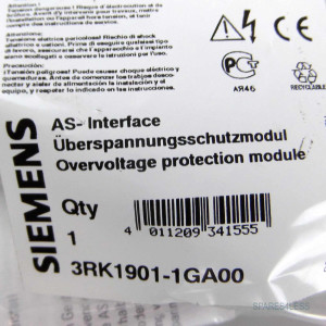 Siemens AS-Interface Überspannungsschutzmodul 3RK1901-1GA00 OVP