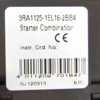 Siemens Starterkombination 3RA1125-1EL16-2BB4 OVP