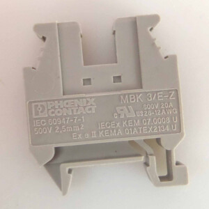 Phoenix Contact Mini-Durchgangsklemme MBK 3/E-Z 1413036 (40Stk.) OVP