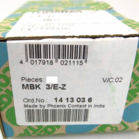 Phoenix Contact Mini-Durchgangsklemme MBK 3/E-Z 1413036 (40Stk.) OVP