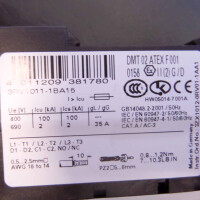 Siemens Leistungsschalter 3RV1011-1BA15 #K2 OVP