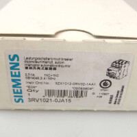 Siemens Leistungsschalter 3RV1021-0JA15 OVP