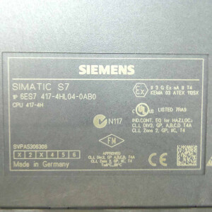 1 Paar Siemens Simatic S7-400H 6ES7 417-4HL04-0AB0 V4.0.10 GEB