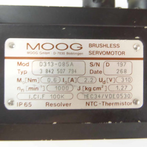 MOOG Servomotor D313-085A 3842507794 GEB