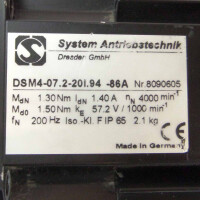 System Antriebstechnik Drehstrom-Motor DSM4-07.2-20I.94-86A GEB