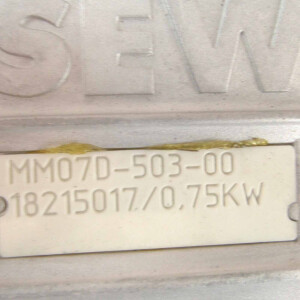 SEW Eurodrive Feldverteiler MFP22D/MM07D-503-00/Z27F0 NOV