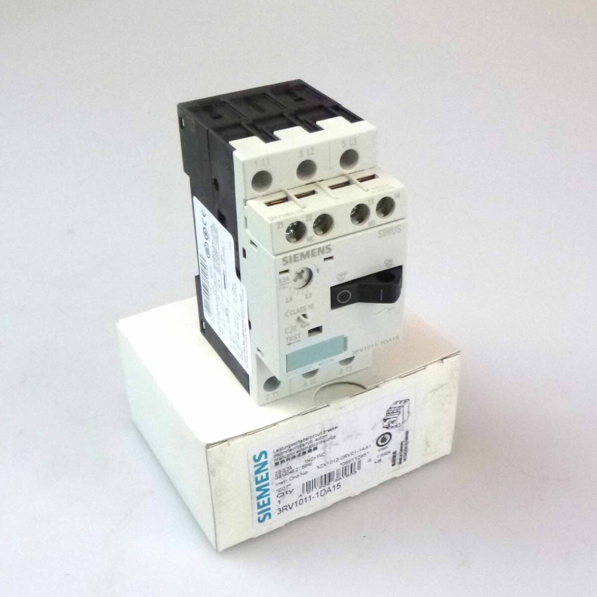 Siemens Leistungsschalter 3RV1011-1DA15 OVP