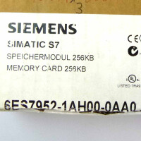 Simatic S7 Speichermodul 6ES7 952-1AH00-0AA0 256 KB OVP