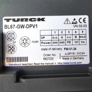 Turck Gateway für das BL67 I/O-System BL67-GW-DPV1 6827232 NOV